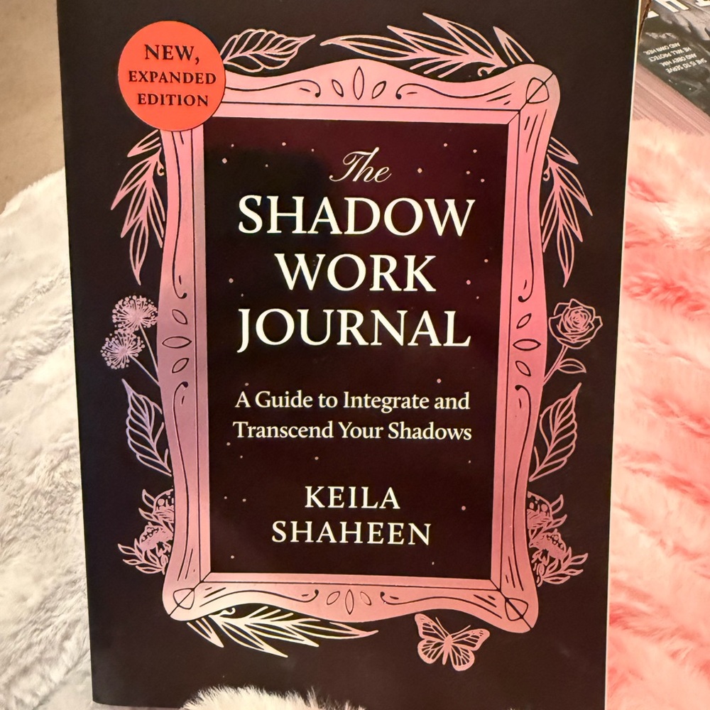 Shadow Work Journal - Black and Pink